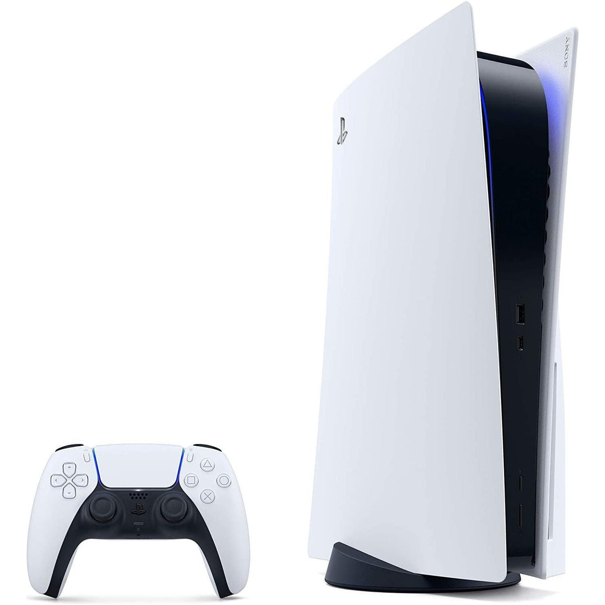 PlayStation 5 Console Disc Edition + with extra PlayStation 5 DualSense Wireless Controller(Bundle)