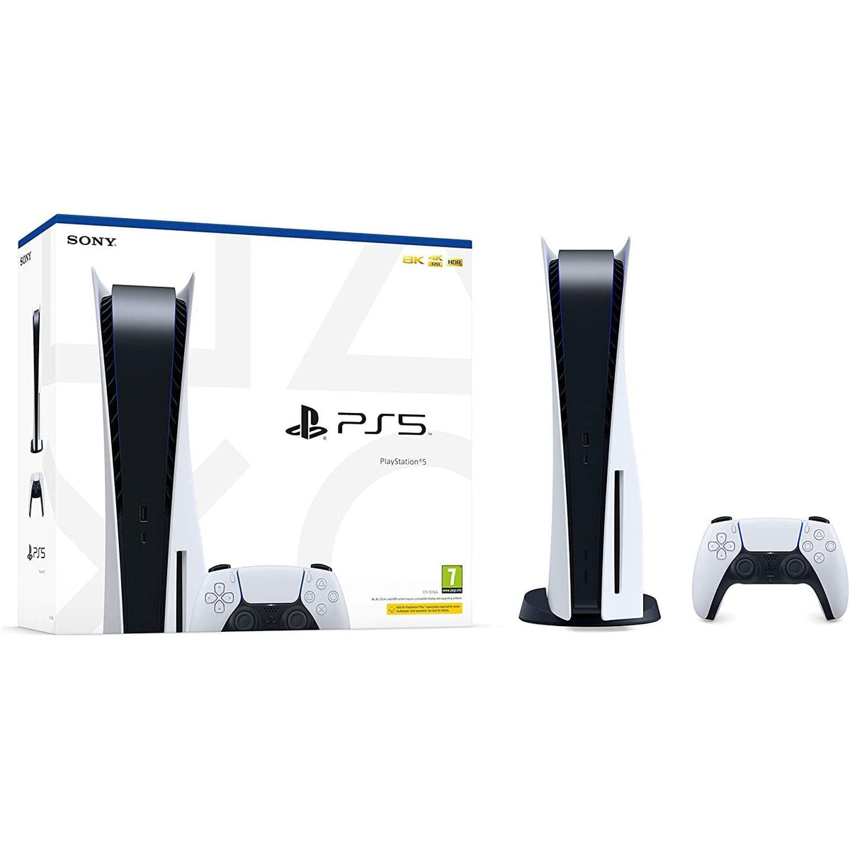 PlayStation 5 Console Disc Edition + Gran Turismo 7 for PS5 game (Bundle)